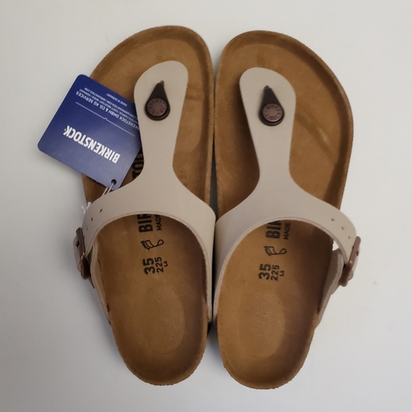 New Birkenstock Gizeh Taupe Ice Sandals - Picture 8 of 9